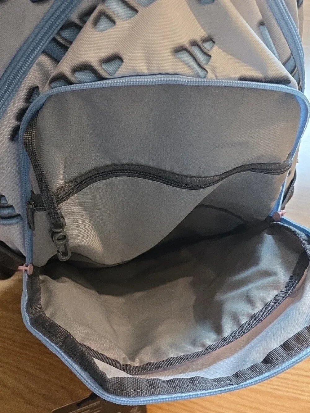 adidas 3D AOP White/Sky Blue Youth Excelerator Backpack